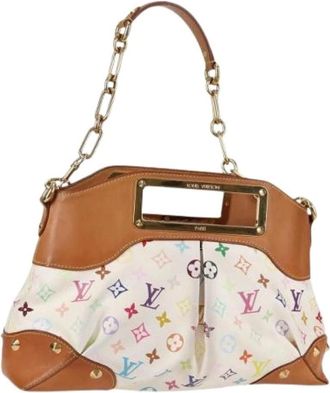 Louis Vuitton Pre-owned Handbags, female, White, Size: ONE SIZE Pre-owned Canvas louis-vuitton-bags