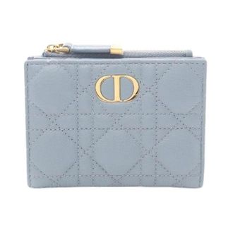 Dior Pre-owned Wallets, female, Blue, Size: ONE SIZE Pre-owned Caro Dahila Leather Wallet