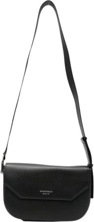 Emporio Armani Tassen.. Zwart - Dames - Schoudertassen - Zwart - ONE Size - Leer - Tassen