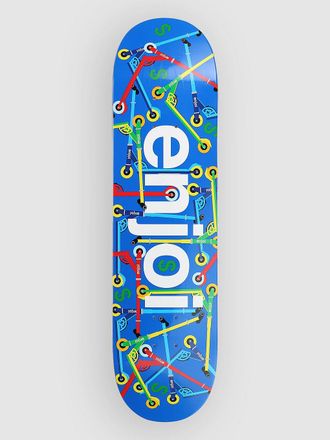 Enjoi Big Box Scooters R7 8 Skateboard Deck blauw