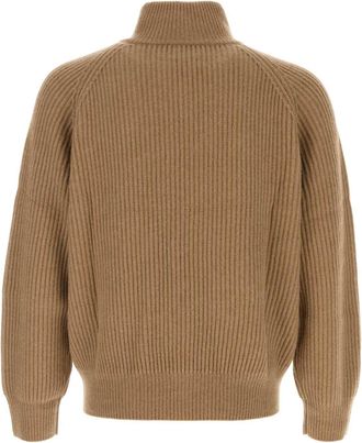 Le Kasha Mens Sweater Camel Cashmere