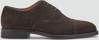Mango Scarpe completo pelle cioccolato - Uomo - 39 - MANGO MAN