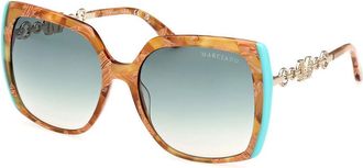 Guess GM00005 56P Womens Sunglasses Tortoiseshell Size 57