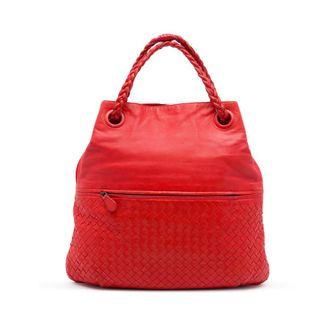 Bottega Veneta Pre-owned Bottega Veneta Nappa Intrecciato Julie Tote Unisex DZY3TKNSOL4OYPON