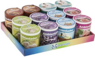 Trade Shop Trade Shop - Establecer 12 Desodorantes Tarro Ambiente De Perfume Absorbe Varias Fragancias