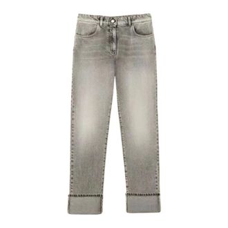 Twinset Mujer, Vaqueros, Gris, Talla: W25