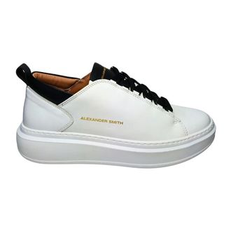 Alexander Smith Sneakers, male, White, Size: 7 US sneaker Pelle