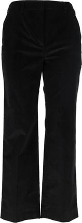 Max Mara Marruca Broek - Dames - Broeken - Zwart - Maat: M Katoen