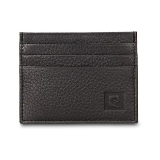 Pierre Cardin Corvus Ultra Cardhouder - Heren - Accessoires - Zwart - Maat: ONE Size Leer