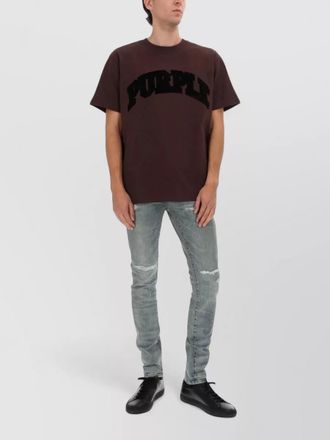 Purple logo t-shirt