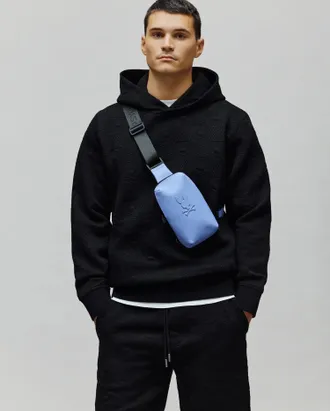 Psycho Bunny Mens Dustin Hoodie 001 BLACK / XXXL