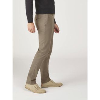 Zilton Broeken, Heren, Beige, W34 L36, Katoen, Sidney Chino
