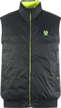 Belstaff Flash Circuit Black Reversible Down Gilet Jacket