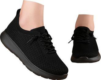 Generic Slip on Sneakers Women Orthopedic Walking Shoes Lightweight Fashion Sneaker for Outdoor Tennis Athletic Workout Running Mesh Breathable Low Top Arch S