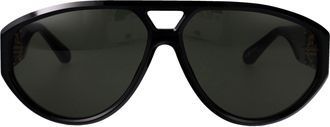 Linda Farrow Aviator Sunglasses Lfl1652 C1 Sun 01