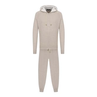 Gran Sasso Sweatpants - Heren - Sport - Beige - Maat: 50 EU Katoen