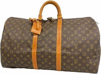 Louis Vuitton Pre-owned Weekend Bags, female, Brown, Size: ONE SIZE Pre-owned Travel Duffle Bag