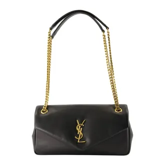Saint Laurent Calypso Small - female - Saint Laurent - Shoulder Bags - Black - ONE SIZE - Bags