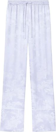 Off-white Pantaloni pigiama Fresco jacquard - Bianco