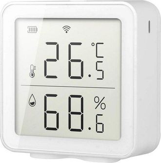 OEM Term&oacute;metro Inteligente Para Exteriores Con Wi-fi, Monitor De Humedad Y Temperatura, Pantalla Lcd Digital, Para Uso En Interiores Y Exteriores