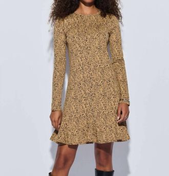 Nation Ltd Lyla Dress In Ditsy Animal