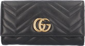 Gucci Black Leather Coin Purse/Coin Case (Pre-Owned)