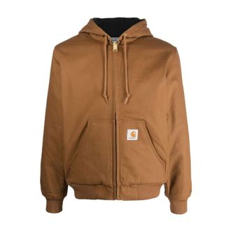 Carhartt Work in Progress Heren, Sweatshirts & Hoodies, Bruin, Maat: M Katoen