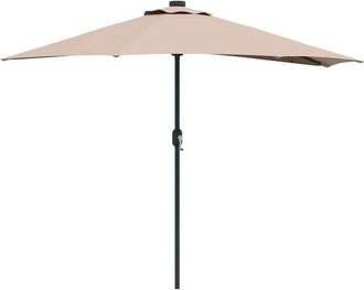 vidaXL Parasol De Jard&iacute;n Taup&eacute; 294 X 150 X 224 Cm Tela Vidaxl