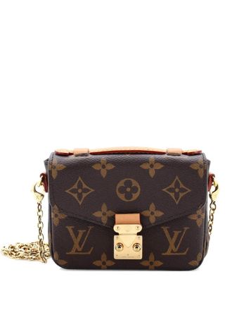 Louis Vuitton Micro Metis Monogram Canvas crossbody bag - Brown