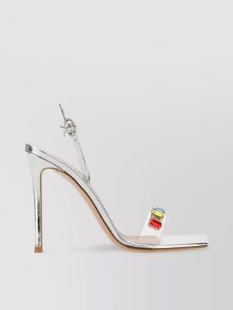 Gianvito Rossi crystal embellished leather sandals