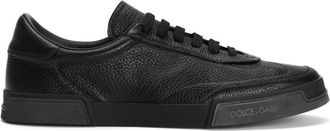 Dolce & Gabbana Black Lace Up Sneakers