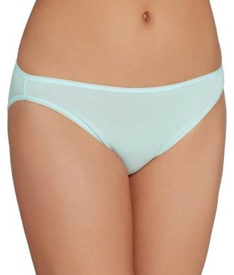 Felina Sublime Hi Cut Brief Panty In Icy Mint