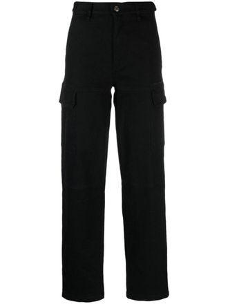 Daily Paper Clothing Ezea straight broek - Zwart
