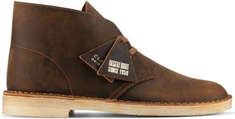 Clarks Desert Boot - Heren - Veterlaarzen - Bruin - 44 EU - Leer - Schoenen