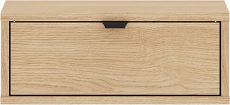 Selsey Mesita De Noche Con Caj&oacute;n - 45 Cm - Roble Mavelie - Heggers