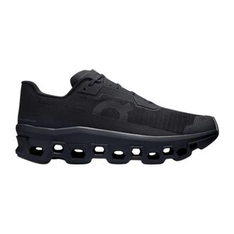 On Running Zwarte Cloudmonster Void Sneakers - Heren - Hardloopschoenen - Zwart - 46 EU - Fitness
