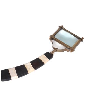 Go Home Striped Magnifying Glass
