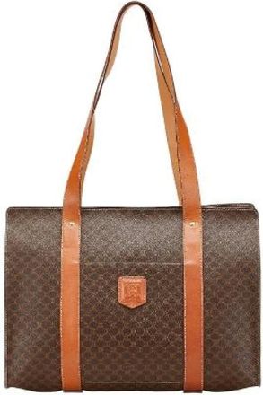 Celine Pre-owned Tote Bags, female, Brown, Size: ONE SIZE Pre-owned Leather celine-bags