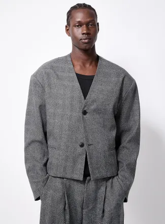 Le 31 Mens Micro-check jacket Imported from Seoul