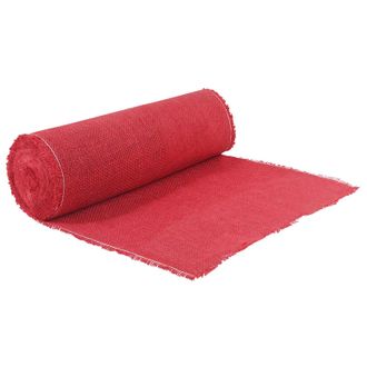 vidaXL Rollo De Yute 160 X 1500 Cm Rojo Vidaxl
