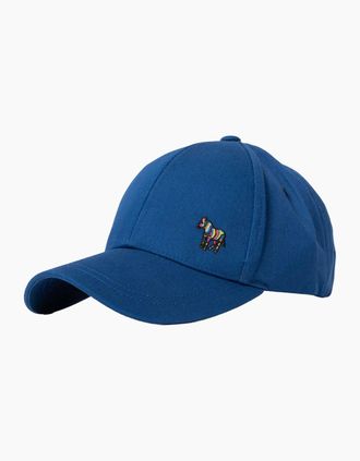 Paul Smith Mens PAUL SMITH ZEBRA CAP BLUE - Size: 1 size