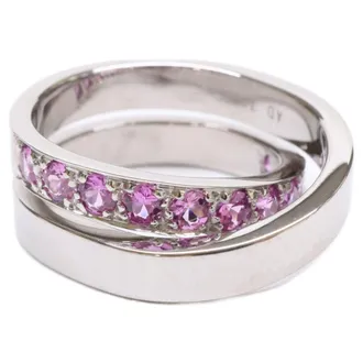 Cartier White Gold White Gold (18K) Band Ring (Pre-Owned)