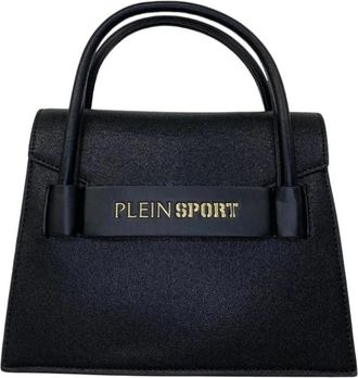 Plein Sport Handtas met voorlogo- zwart - Dames - Outdooraccessoires - Zwart - ONE Size - Fitness
