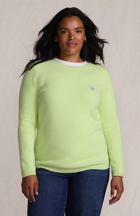 Lands End Cashmere Sweater in Fluorescent Green at Nordstrom, Size X-Small P