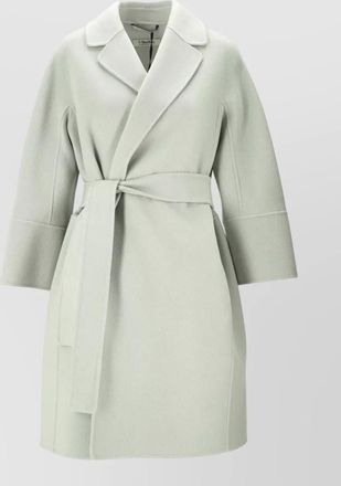 Max Mara virgin wool single-breasted coat