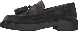 Frau Su&egrave;de Instappers - Dames - Loafers - Blauw - 40 EU - Su&egrave;de - Schoenen