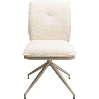 Kare Design Silla giratoria hilla blanco
