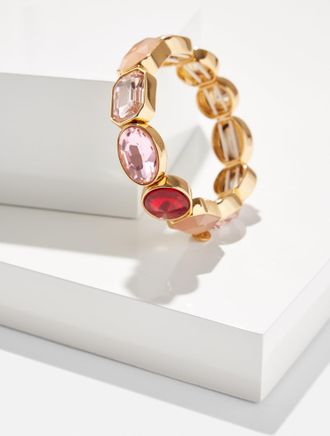 Talbots Sincere Shimmer Stretch Bracelet - Pink Champagne/Gold - 001 Talbots