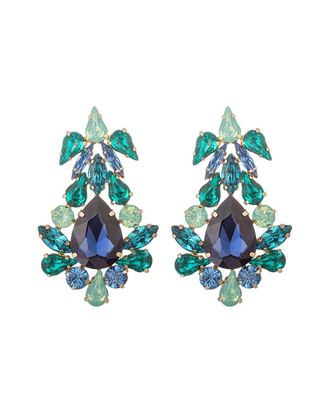 Eyecandy LA Eye Candy La Cz Mirada Statement Earrings