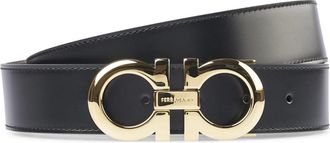 Ferragamo Dames, Accessoires, Zwart, Maat: 110 CM Leer